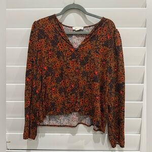 Treasure & Bond floral print top